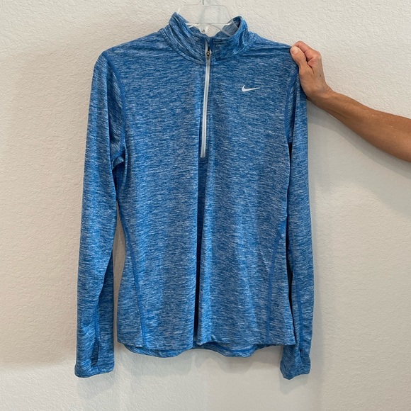 Blue Nike Dri Fit Running Shirt (medium) - Picture 2 of 5
